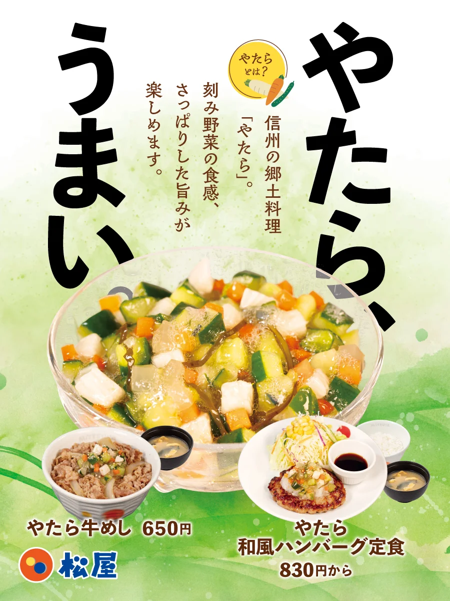 やたら牛めしとやたら和風ハンバーグ定食