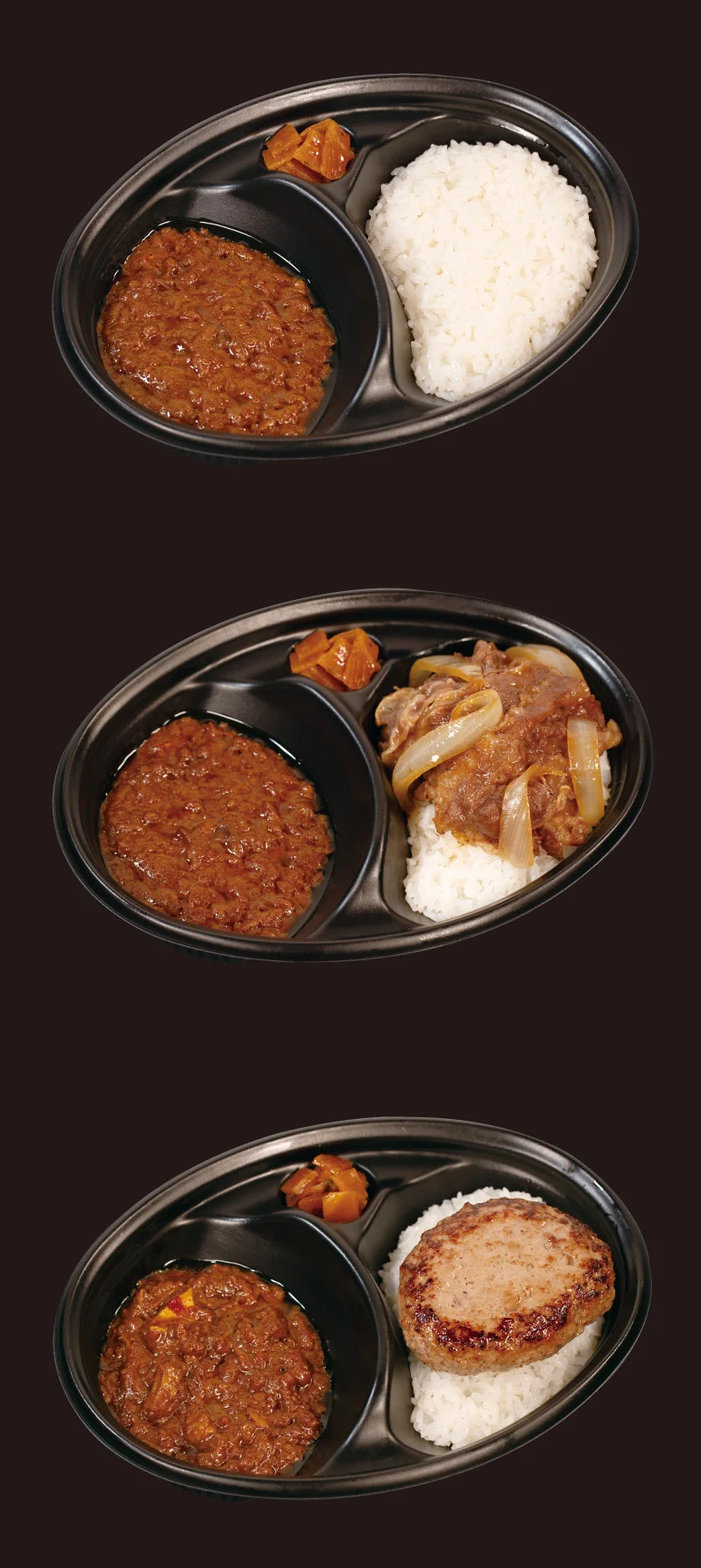 創業ビーフRichカレー3種