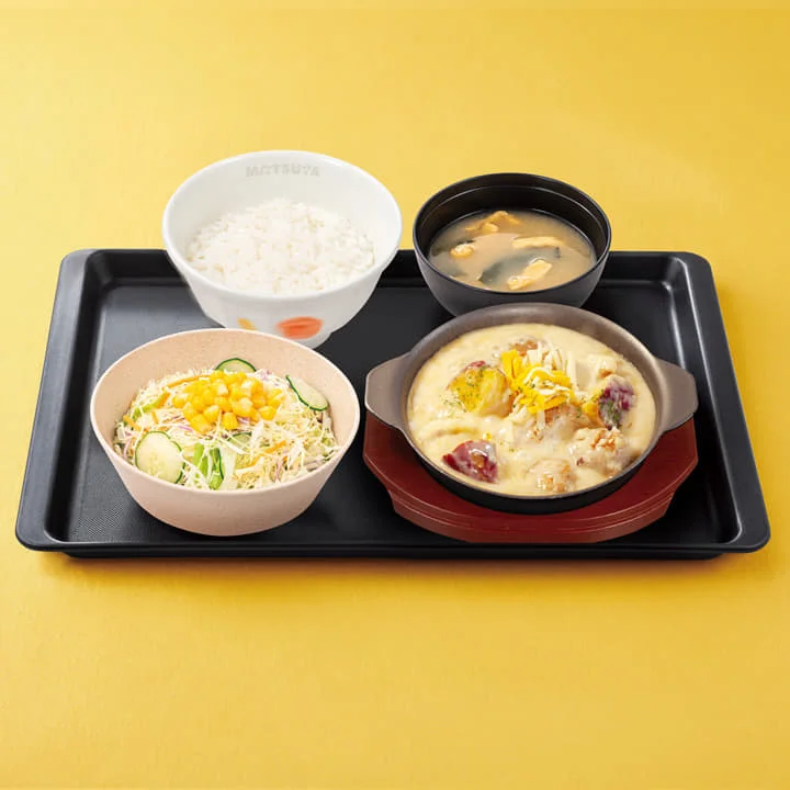 松屋、本日10時『シュクメルリ』4品＋専用『追いチーズ』を発売