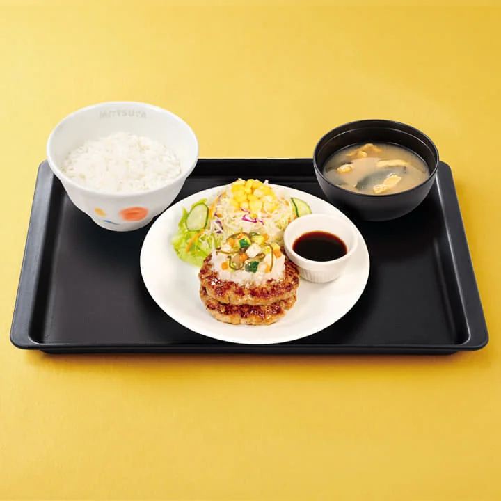 やたら和風ハンバーグ定食