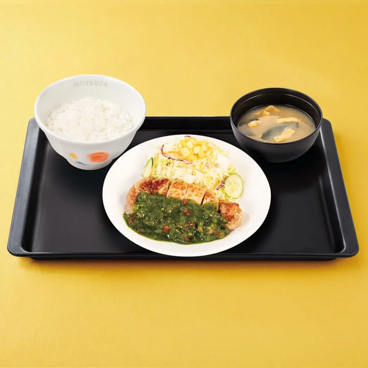 松屋、『チミチュリソース厚切りポークグリル』2品に『順次販売終了』予告　発売から約24日