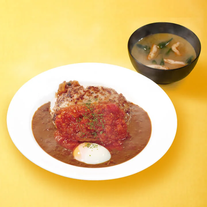 松屋、『うまトマハンバーグ創業ビーフカレー』に終売予告